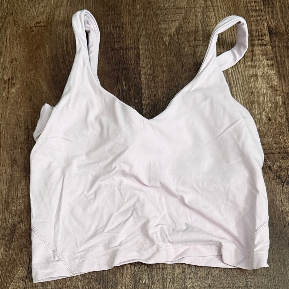 Lululemon Athletica Soft Pink Sports Bra